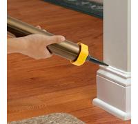 Confezione da 2 strumenti per calafataggio per salsicce con 2 ugelli a cono ruotabili a 360° con barile in alluminio, strumento manuale per sigillatura per vetro e ceramica