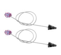 Confezione da 2 strumenti per la pulizia del flauto a doppia testa, accessori per musicisti, spazzola di rimozione in nylon, set di pulizia per sassofono e ottone