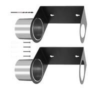 Confezione da 2 supporti a imbuto per olio da parete con vassoi antigoccia rimovibili per garage officina stoccaggio a parete imbuto rack per riparazione auto accessori tecnico strumento planner