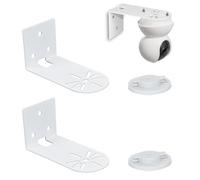 Confezione da 2 supporti da parete in metallo compatibili con telecamere di sicurezza Tp-Link Tapo TC70/C210/C200/C220, Kasa Ec70/Kc410s, staffa di montaggio a soffitto con viti e tasselli per