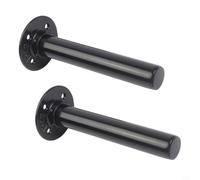 Confezione da 2 supporti da parete per bilancieri in acciaio resistente, con asta da 21 cm, per casa, palestra, garage, palestra, palestra, palestra, palestra, palestra, palestra, palestra, palestra