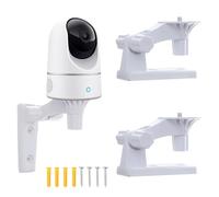 Confezione da 2 supporti da parete per fotocamera compatibile con Eufy Security Indoor Cam E220, Eufycam 2c/2, telecamera di sorveglianza Blink Mini Pan-Tilt, rotazione di 180°, supporto da parete