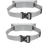 Confezione da 2 supporti for bombole di gas solide con viti e catena di sicurezza supportata, mensola for bombole di ossigeno da montare a parete, for cliniche/scuole(Orange)