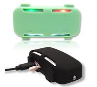 Confezione da 2 supporti in silicone compatibili per Tractive GPS Dog Tracker (2025) per collare per animali domestici, copertura in gomma resistente, custodia sicura compatibile per cani tractive 6