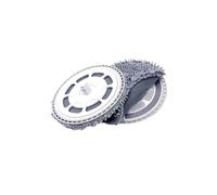 Confezione da 2 supporti originali for mop con 2 panni, compatibili con Roborock Qrevo Curv/Qrevo CurvX/Qrevo Curv S5X, accessori for aspirapolvere robot parte(As show B)
