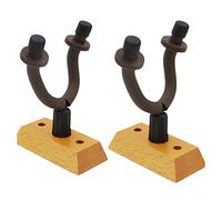 Confezione da 2 supporti per chitarra da parete per chitarre acustiche, elettriche e di tutte le dimensioni