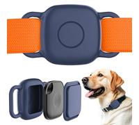 Confezione da 2 supporti per collare per cani Life360 Tile Mate Tracker, copertura in silicone impermeabile, anti perdita per la vita, custodia per localizzatore di piastrelle a 360 gradi, per collari