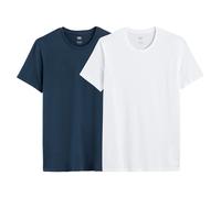 T-shirt Levi's Perfect Slim manica corta blu marino bianco (2 unità) - S