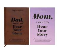 Confezione Da 2 Taccuini, "Voglio Ascoltare La Tua Storia", Taccuino Per Mamma E Papà, Taccuino Pratico, Taccuino Diario "Dad'S Guidance Story Diary".