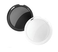 Confezione da 2 tag Air Tracker [certificato Apple MFi] Accoppiamento con Apple Find My (solo iOS) Bluetooth Smart Air Tracker Tag Trova oggetti chiavi in tutto il mondo per portafoglio di animali