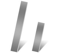 Confezione da 2 taglierine per argilla polimerica, lame flessibili per argilla da 20 cm e 10 cm, in acciaio inox, per tagliare e tagliare in ceramica, modellazione e scultura, 2 misure (10 cm e 20 cm)