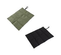 Confezione da 2 tappetini da campeggio resistenti all'umidità, multiuso, per campeggio o spiaggia, comodi cuscini da esterno