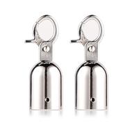 Confezione da 2 tappi multiuso resistenti alle intemperie, accessori per corde di canapa e terrazze artigianali in acciaio inox per decking