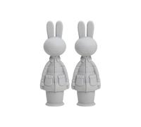 Confezione da 2 tappi per bottiglie di vino in silicone a forma di cartone animato, per una forte tenuta, per mantenere il vino rosso fresco a casa o alle feste in silicone