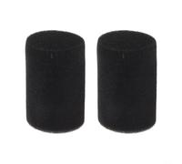 Confezione da 2 tappi per porte per altoparlanti, inserti in schiuma da 35/44/55/60/65 mm, spugne per tubi bass reflex per ottimizzazione del suono nei sistemi audio domestici (44 x 65)
