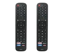 Confezione da 2 telecomandi compatibili EN2A27 per Smart TV Hisense serie H9 H8 H5510G H65 H55 H9G A60 H5500F