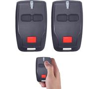 Confezione da 2 Telecomando Bft, Telecomando Bft, Telecomando Bft per cancello, Bft Telecomando, Bft, 433 MHZ per cancello elettrico a 2 canali per Rolling BFT Mitto 2, Kleio, Ghibli, TRC 2, Kleio