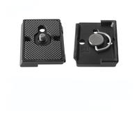 Confezione da 2 teste per treppiede per fotocamera SLR 200PL-14, piastra a sgancio rapido per accessori fotografici Manfrotto (200PL-C)