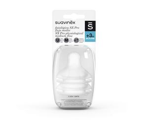 Confezione da 2 Tettarelle Simmetriche Suavinex Sx Pro in Silicone