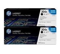 HP Confezione da 2 cartucce originali di Toner nero LaserJet 304A