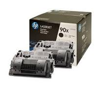 HP Confezione da 2 cartucce originali di Toner nero ad alta capacità LaserJet 90X