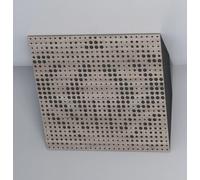 Confezione da 2 trappole acustiche "UNIVERSE- Orizzontali" per angolo del soffitto, assorbimento del suono a bassa frequenza | Blocco angolare per studio domestico e teatro | [x2 UNIVERSE-H-100mm,