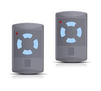 Confezione da 2 trasmettitori manuali - Telecomando di ricambio per porta del garage 868 MHz - Compatibile con Hörmann HSM4-868, telecomando Hörmann, trasmettitore manuale per porta del garage