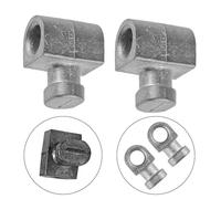 Confezione da 2 tronchi sollevatori per ponte, compatibili con John Deere GX21718 per tosaerba serie 100-190C L LA D E X G, parte di ricambio in metallo