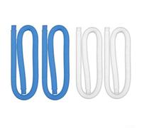 Confezione da 2 tubi di ricambio per pompa filtrante per piscina fuori terra, 3,2 cm, a spirale, in PVC, con doppio isolamento per sistemi di pompe a cartuccia, lunghezza 99 cm (blu)