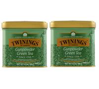 (CONFEZIONE DA 2) TWININGS GUNPOWDER GREEN TEA 2X 100GR FOGLIA SCIOLTA
