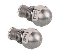 Confezione da 2 ugelli antiruggine a pressione minima per irrigazione da giardino, sistemi di refrigerazione, nebulizzatori da giardino all'aperto