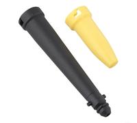 Confezione da 2 ugelli elettrici per pulitori a vapore Kärcher SC1 SC2 SC3 SC4 SC5, punte gialle a getto spray da 107 mm, accessori in plastica ABS resistente al calore per una pulizia di precisione