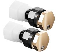 Confezione da 2 ugelli senza boomless BN2BP125FWX-CS Spray per trasmissione a schema completo, 4,6 m, per Valley Industries & Master Manufacturing Use con pompe 2.0 GPM 12V