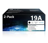Confezione da 2 unità tamburo CF219A (non toner) 19A nero di ricambio per stampante HP 19A CF219A compatibile con stampante HP LaserJet Pro MFP M130a M130fn M130fw M130nw M102a M102w 19A (confezione