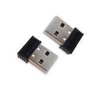 Confezione da 2 USB Simulatore di movimento del mouse automatico e non rilevabile. USB Mouse Jiggler. Dimensioni ridotte. Telelavoro.