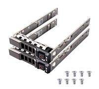 Confezione da 2 vassoi per disco rigido SAS SATA da 2,5" 8FKXC 08FKXC, compatibile con Dell PowerEdge R630 R730 R730XD T630 R430 T430 PowerVault MD1420 MD3420 Series