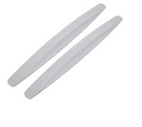 Confezione da 2, WeFoonLo Adesivo per strisce antigraffio con protezione antiurto per paraurti angolare in gomma universale (Grigio)