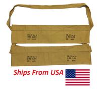 (Confezione da 2) WWII US Army Cotton Cloth Bandolier per M1 Garand Cotton Cl...