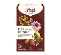Confezione da 2 - Yogi Tea - Echinacea Tea | 17 sacchetti | 2 confezioni