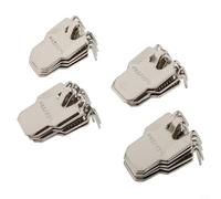 Confezione da 20/40 ganci resistenti per appendere quadri, per cartongesso, nessun danno, ganci da parete per immagini, specchi, poster e arte, argento, 40 pezzi (20 pezzi)