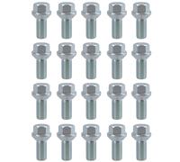 Confezione da 20 bulloni conici ruota rimorchio M14 x 1,5 Ifor Williams Indes...