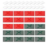 Confezione Da 20 Buste E 20 Biglietti Piccoli, Buste Con Fiocco, Buste Creative, Utilizzabili Per Biglietti Di Auguri, Inviti, Lettere Di Ringraziamento