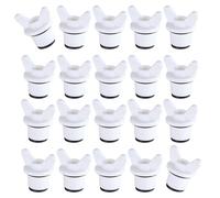 Confezione da 20 cappucci maschi robusti Prevenzione infallibile delle perdite Reti tubazioni ' acqua Costruzione Uso Raccordi idraulici temperatura