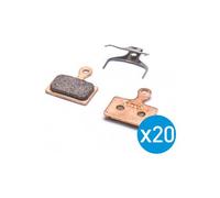 Confezione da 20 coppie di pastiglie shimano road brake authority
