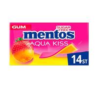 Confezione da 20 custodie da masticare gum aquakiss fragola mandarino