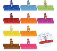 Confezione da 20 distanziatori per dita per scrittura a mano, strumenti colorati per dislessia per bambini, strumenti di scrittura per scuola, ufficio, bambini, adulti, 10 colori