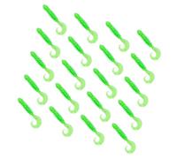 Confezione da 20 esche artificiali morbide per affrontare esche galleggianti ad alta elasticità per molteplici tecniche esche da pesca durevoli