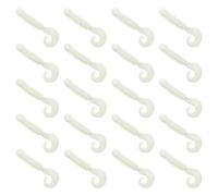 Confezione da 20 esche artificiali morbide per affrontare esche galleggianti ad alta elasticità per molteplici tecniche esche da pesca durevoli