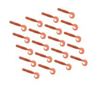 Confezione da 20 esche artificiali morbide per affrontare esche galleggianti ad alta elasticità per molteplici tecniche esche da pesca durevoli