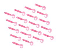 Confezione da 20 esche artificiali morbide per affrontare esche galleggianti ad alta elasticità per molteplici tecniche esche da pesca durevoli